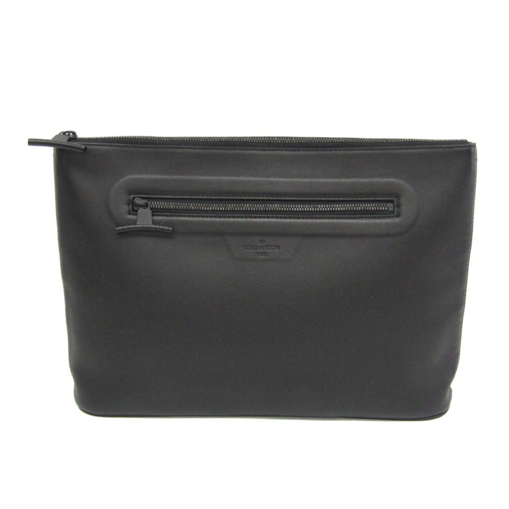 LOUIS VUITTON M63268 Pochette Cosmos Pouch Bag Dark Infinity Clutch Bag Black